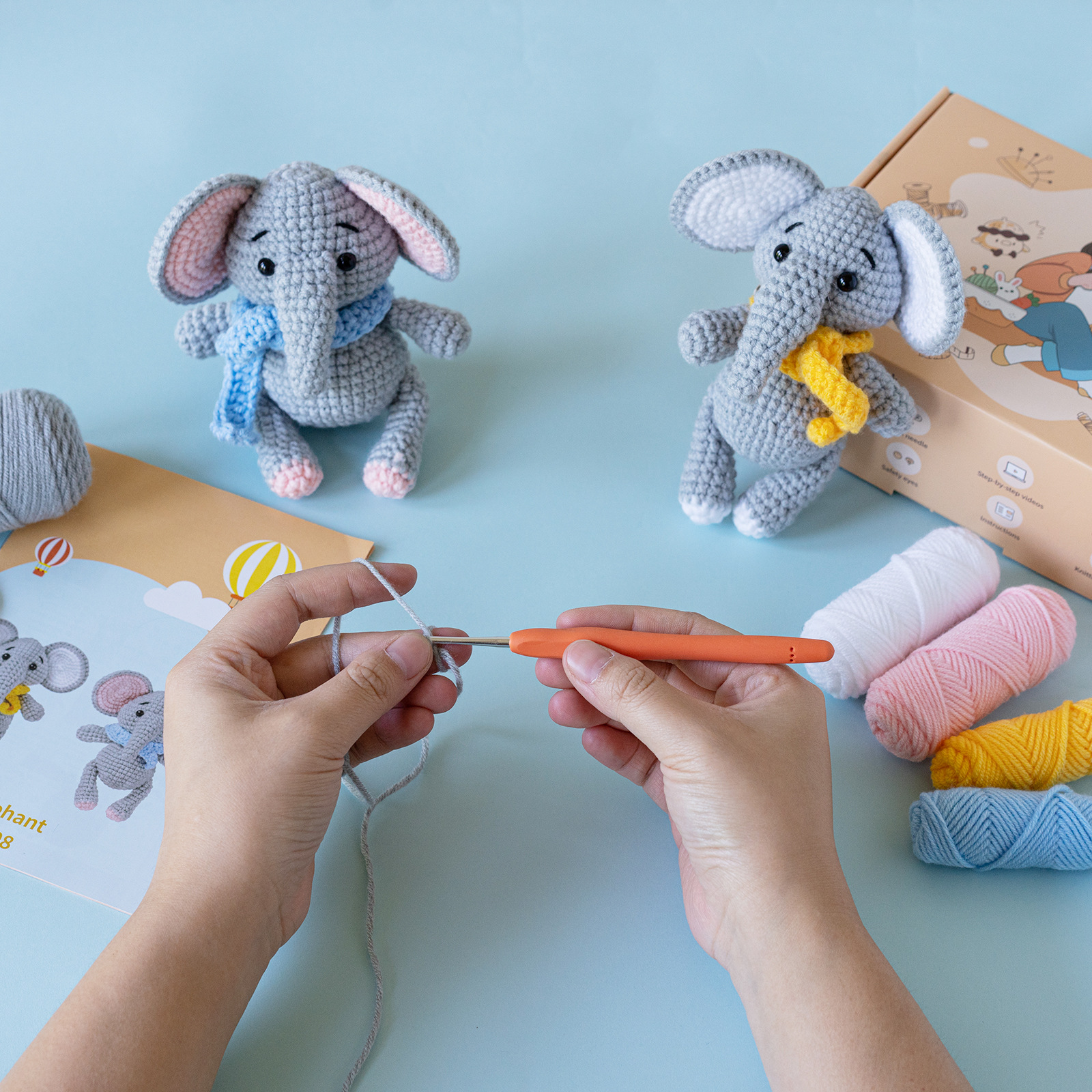 Elephant - Crochet Kit - LOLCrochet