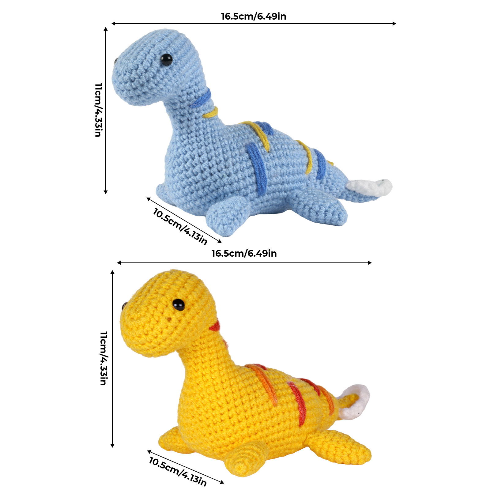 Plesiosaur - Crochet Kit - LOLCrochet