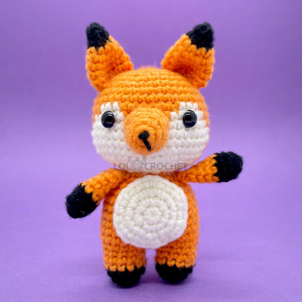 Cute Fox - Crochet Kit - LOLCrochet