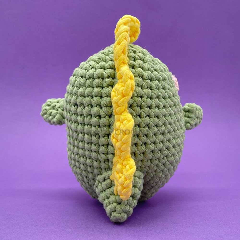 Gluttonous Dino - Crochet Kit - LOLCrochet
