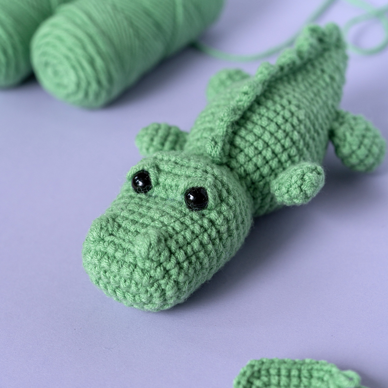 Baby Crocodile - Crochet Kit - LOLCrochet