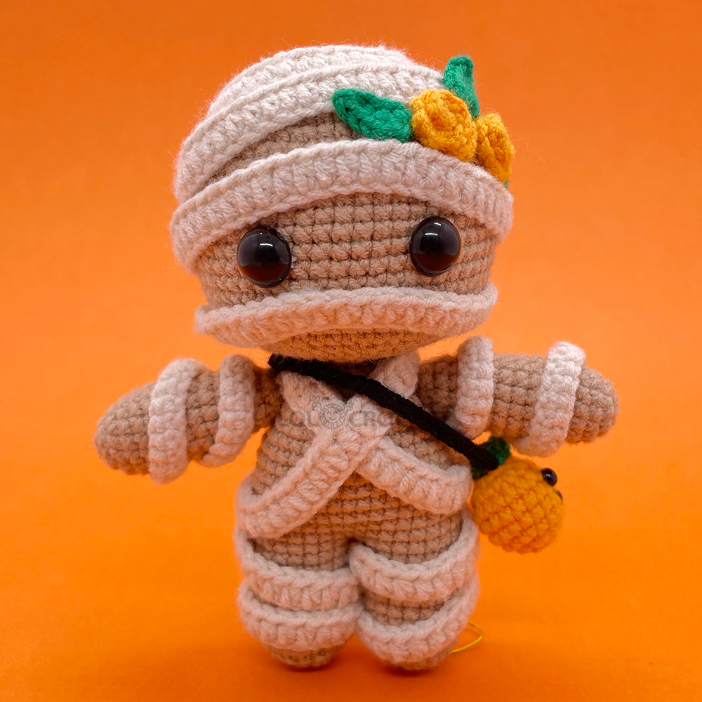 Halloween Mummy  - Crochet Kit - LOLCrochet