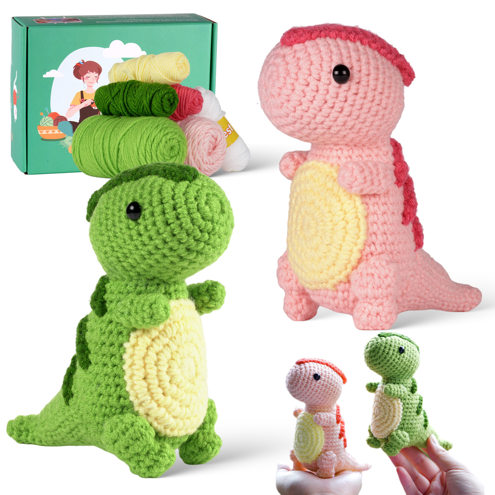 Pectenosaurus - Crochet Kit - LOLCrochet