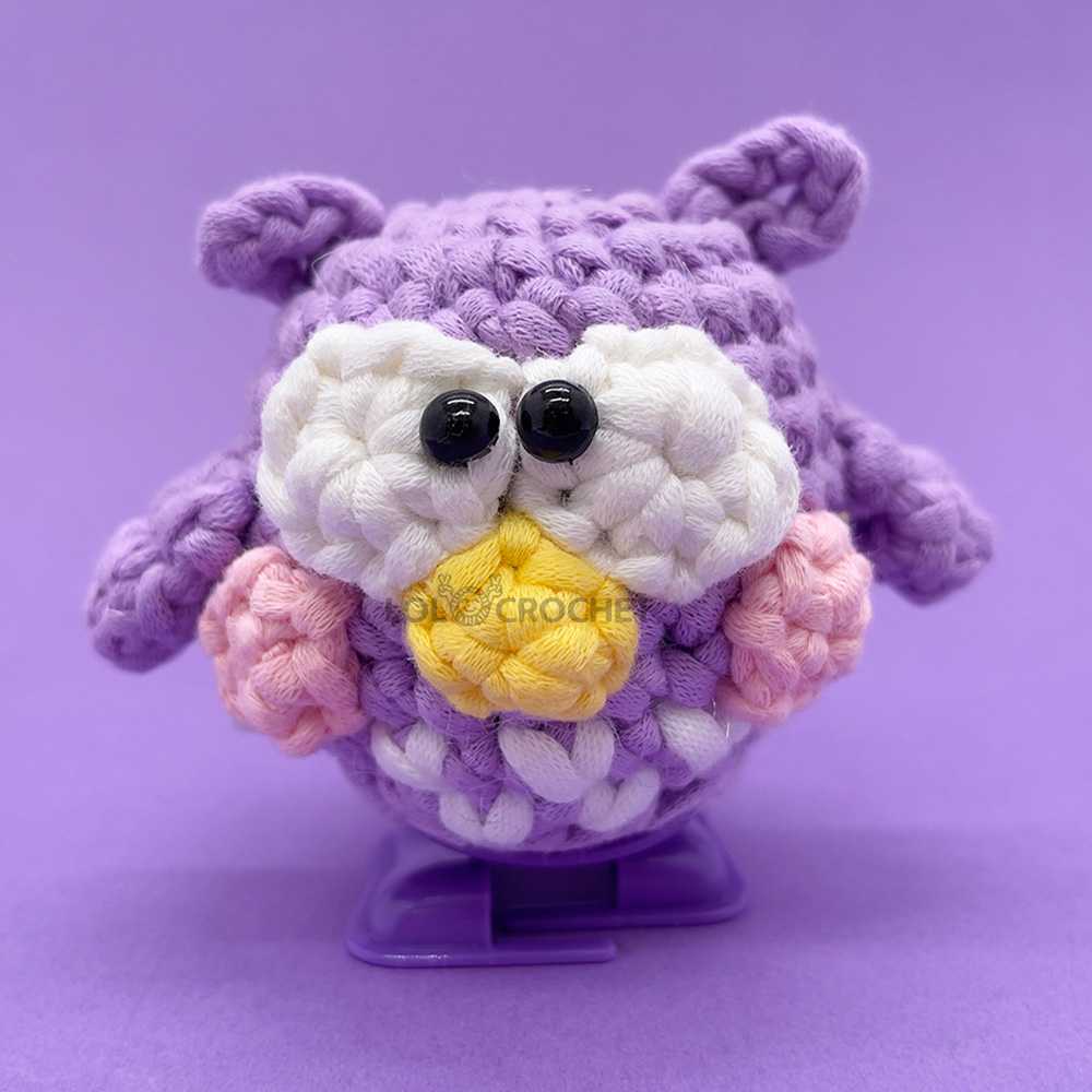Can Walking Owl - Crochet Kit - LOLCrochet