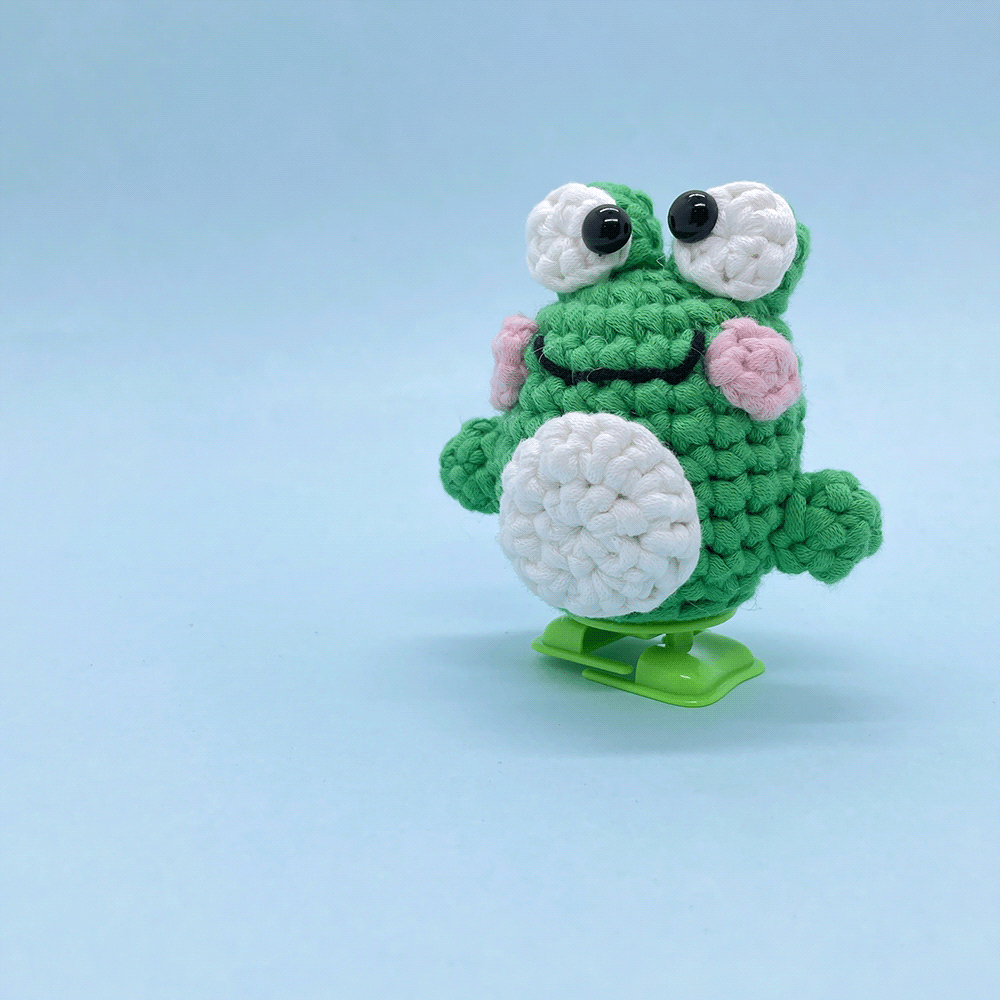 Can Walking Frog - Crochet Kit - LOLCrochet