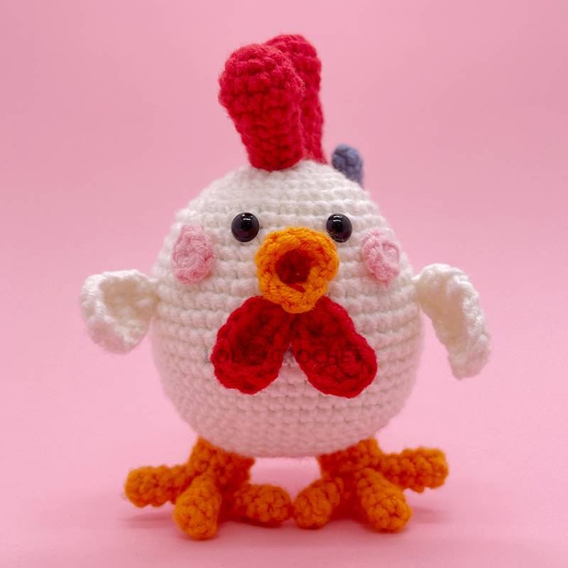 Roaming Rooster - Crochet Kit - LOLCrochet