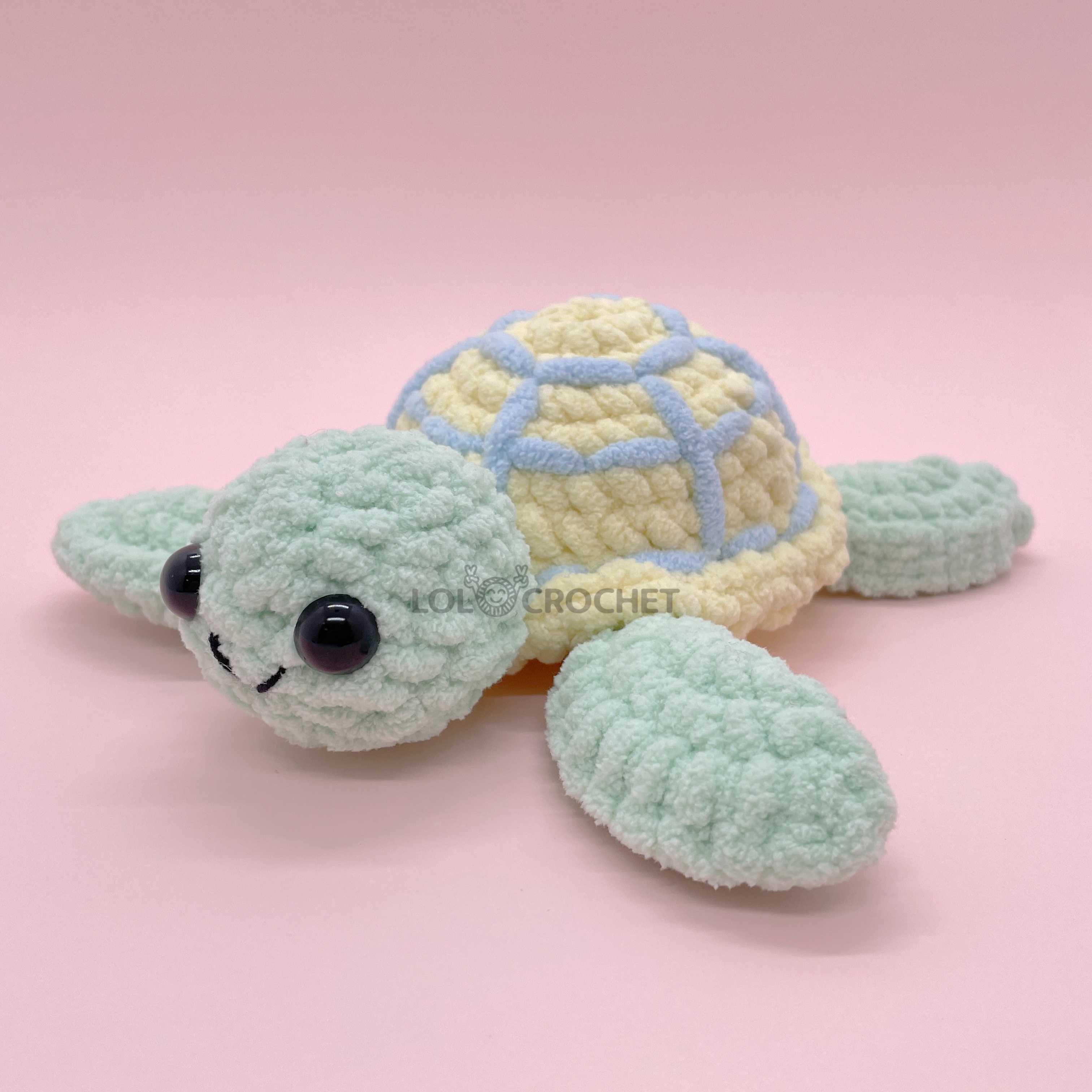 Big Turtle - Crochet Kit - LOLCrochet