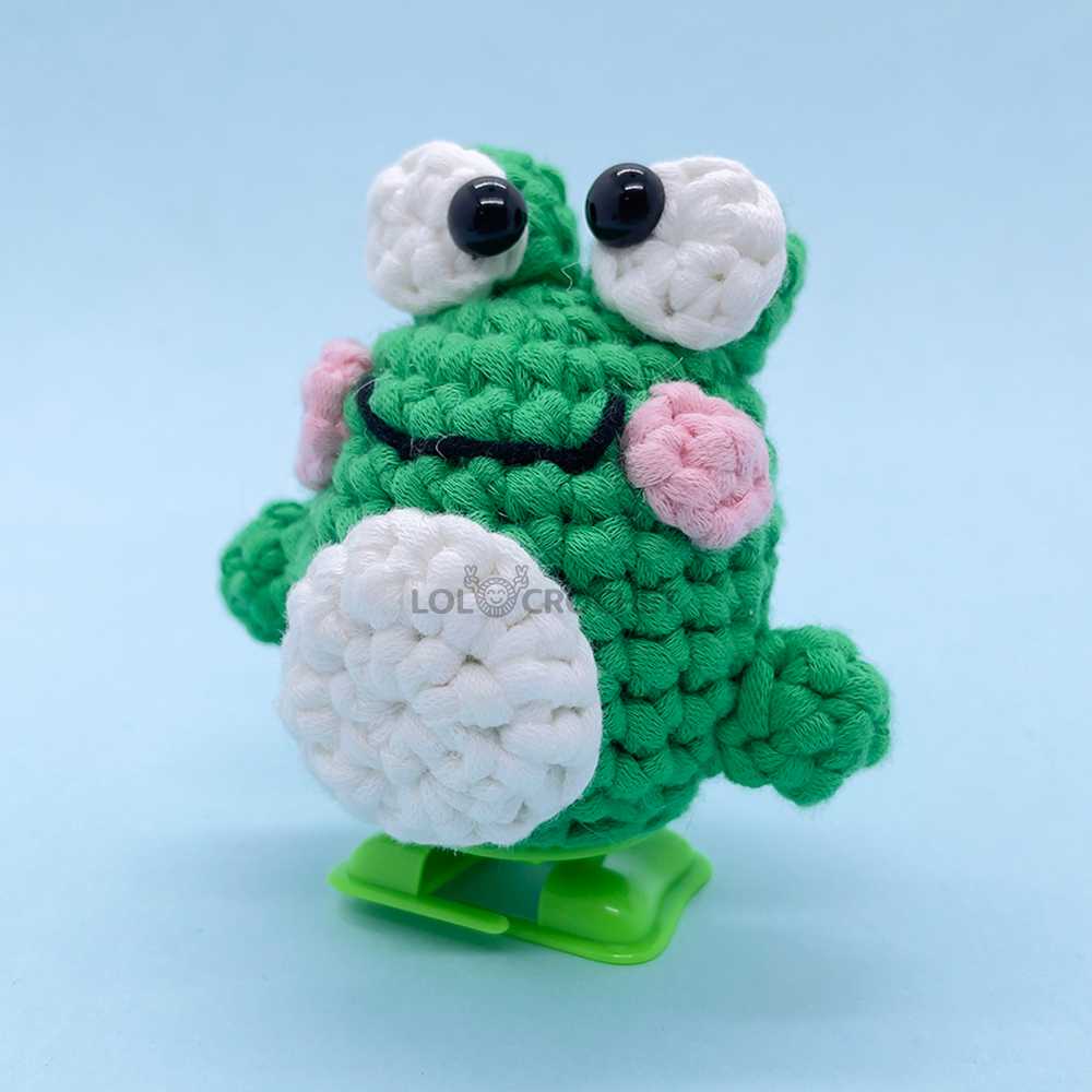 Can Walking Frog - Crochet Kit - LOLCrochet