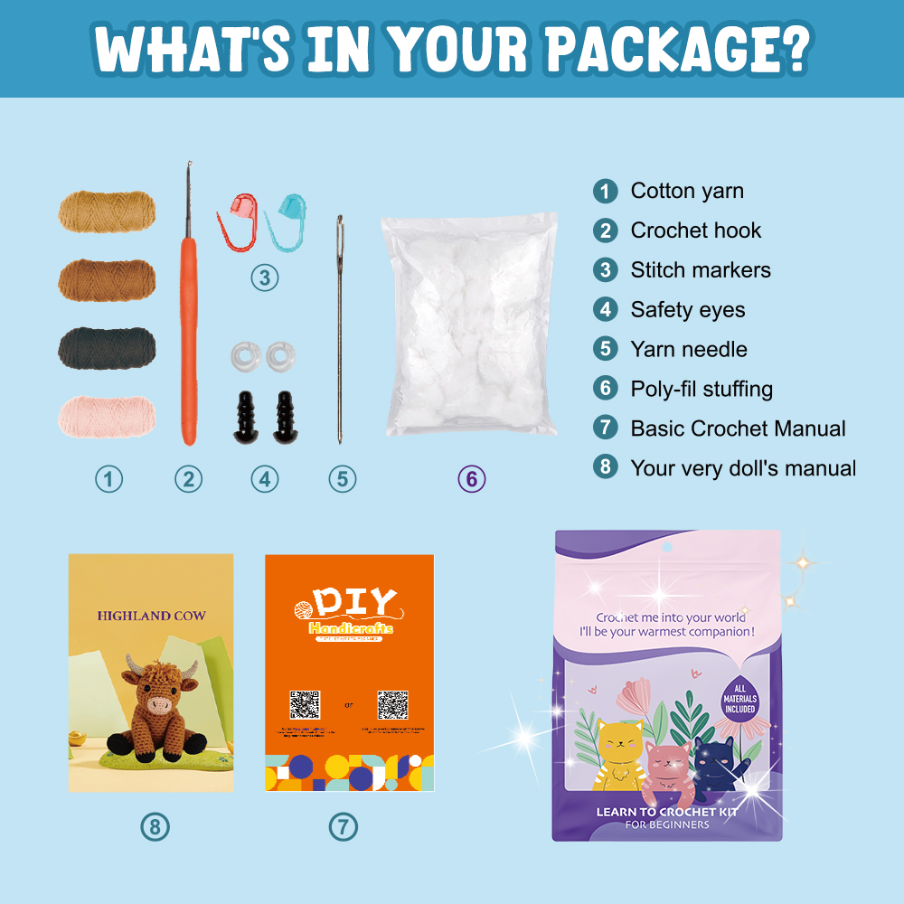 Daisy Flower Pot - Crochet Kit - LOLCrochet