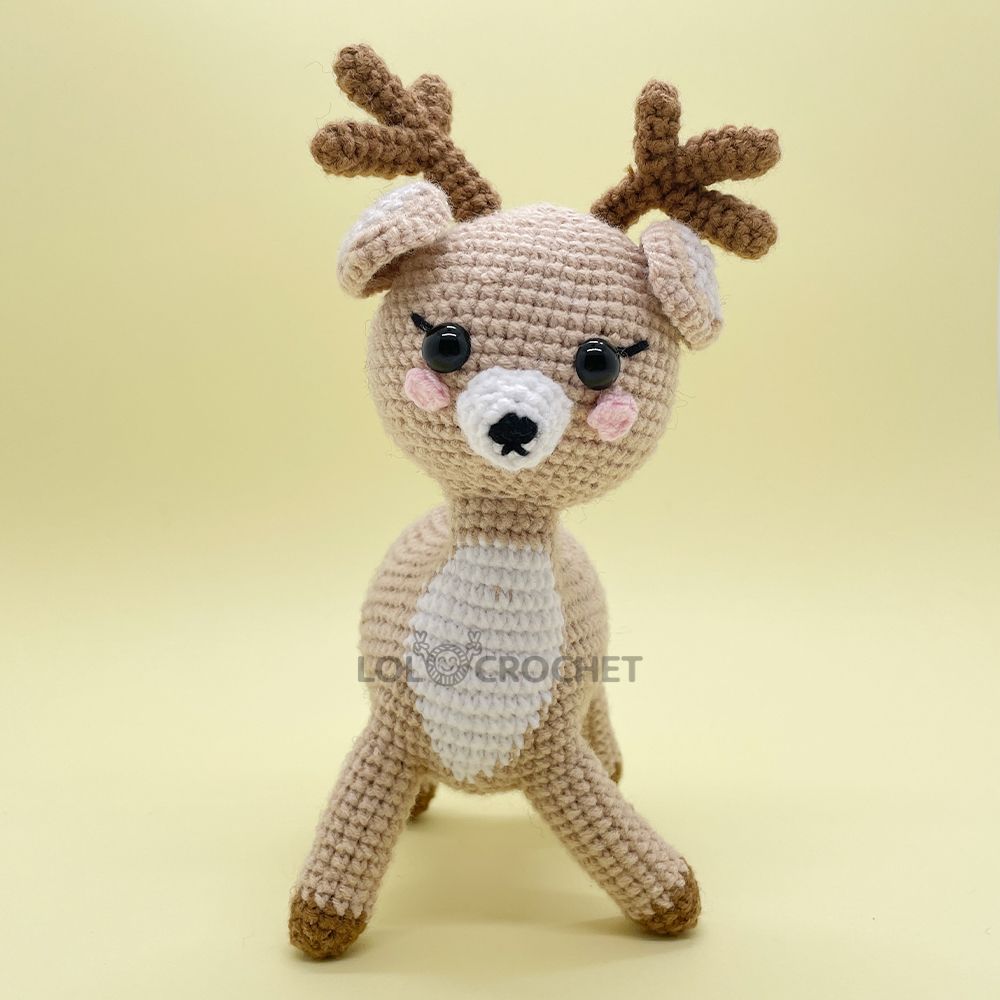 Two Deers - Crochet Kit - LOLCrochet