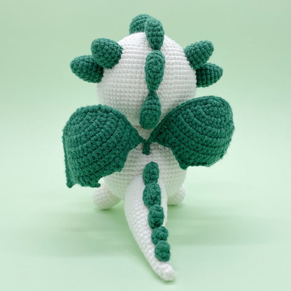 Red Love Dragon - Crochet Kit - LOLCrochet