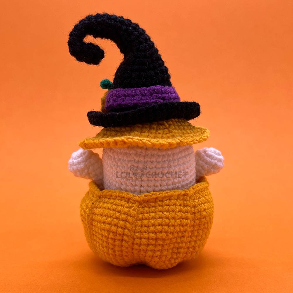 Pumpkin Ghost - Crochet Kit - LOLCrochet