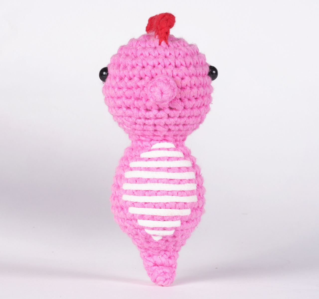 Pink Seahorse - Crochet Kit - LOLCrochet