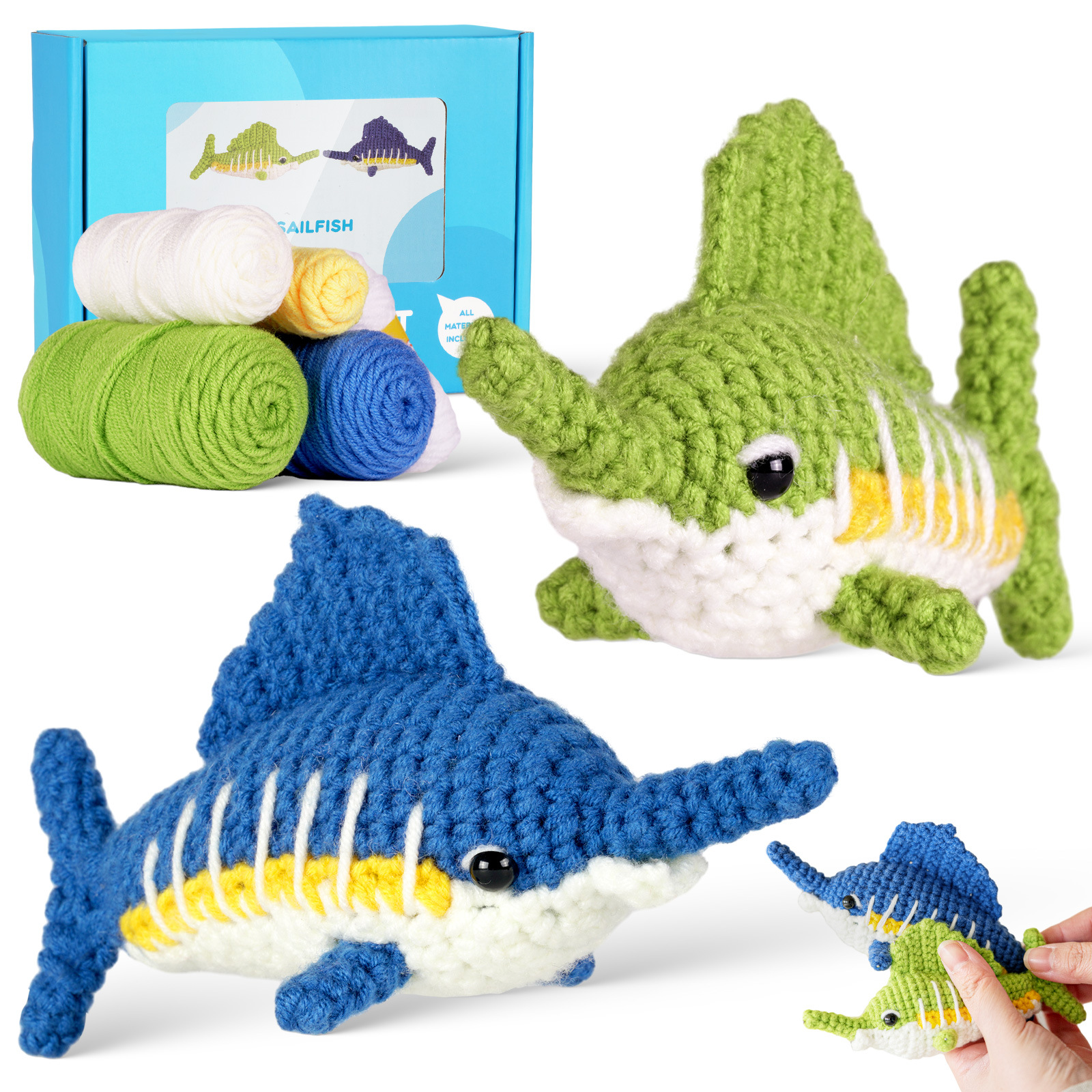 Sailfish - Crochet Kit - LOLCrochet