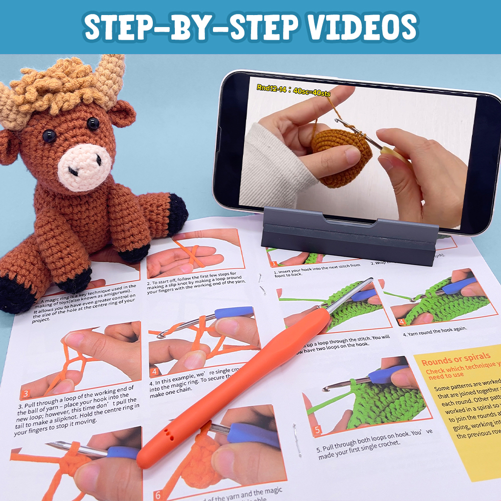 Lovely Fox - Crochet Kit - LOLCrochet