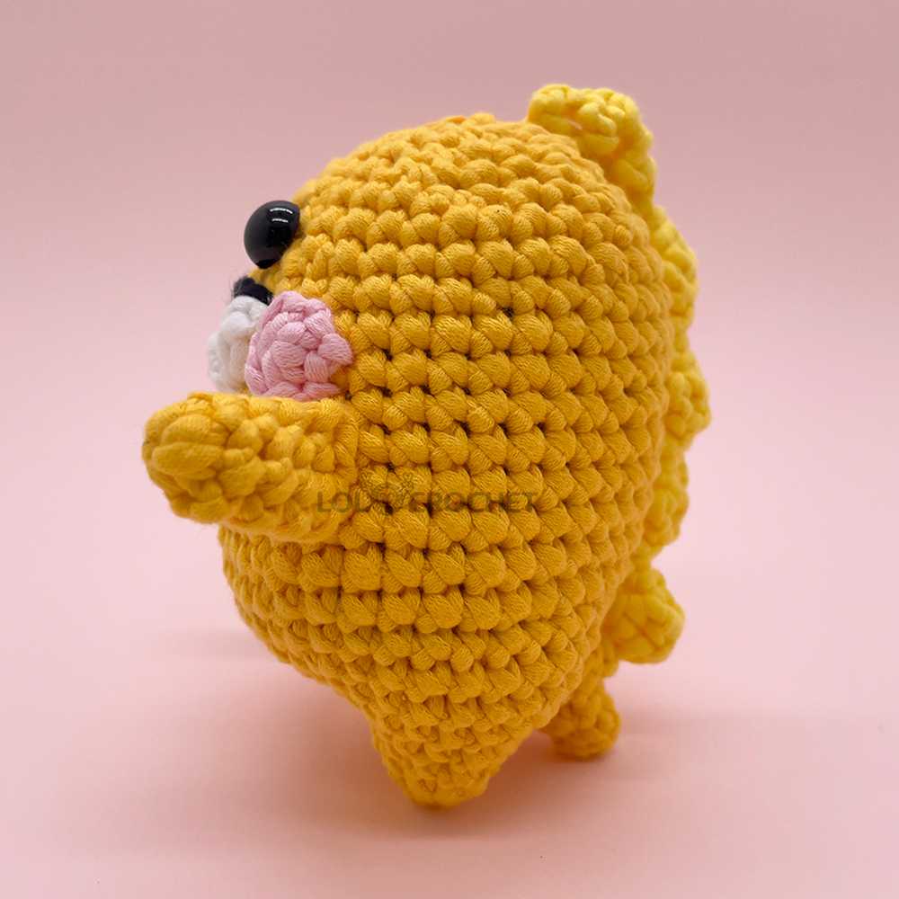 Gluttonous Dino - Crochet Kit - LOLCrochet