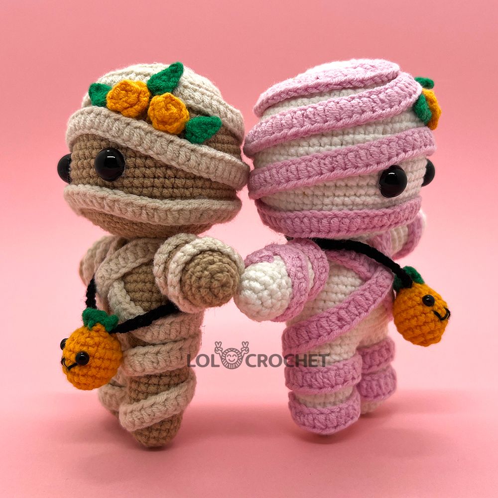 Halloween Mummy  - Crochet Kit - LOLCrochet
