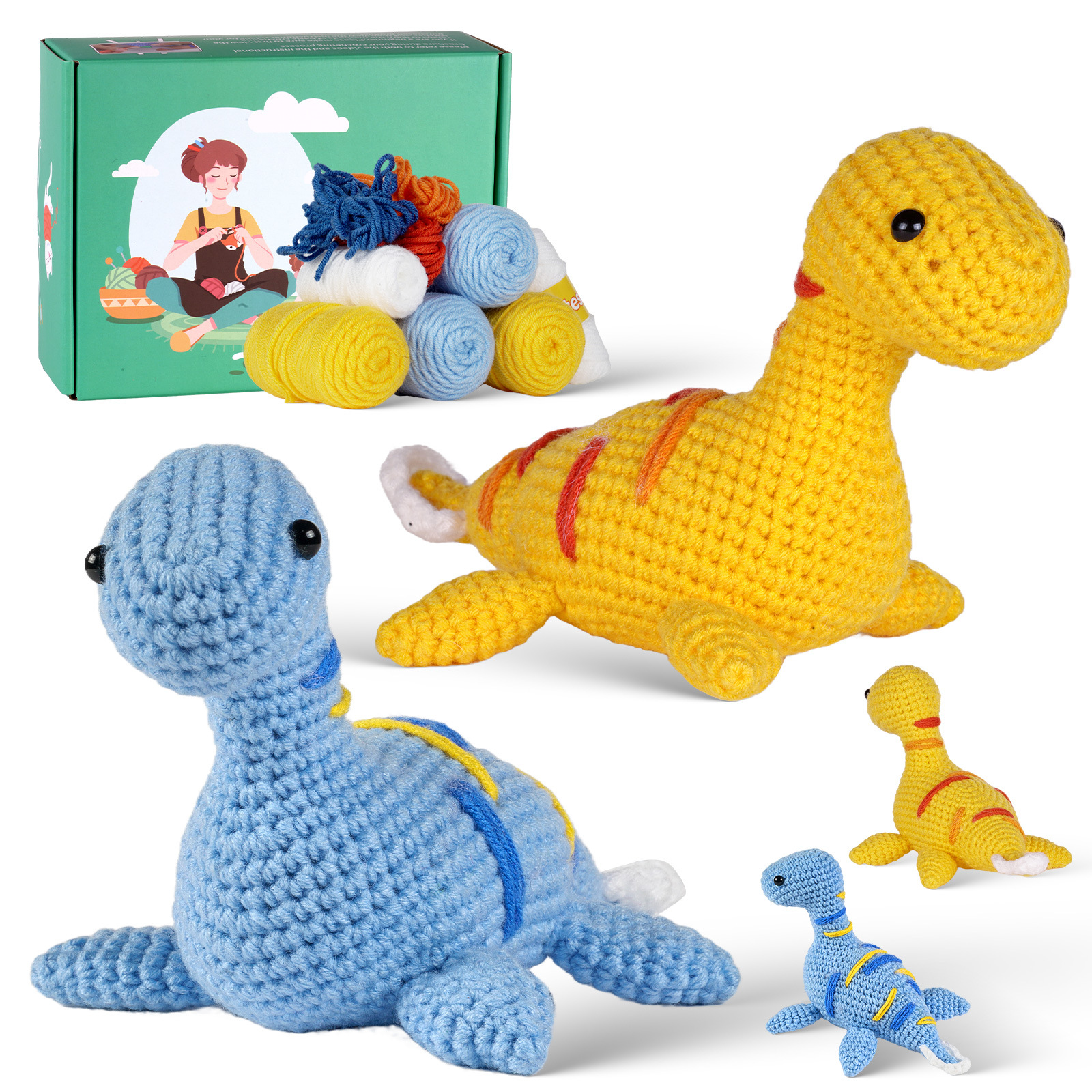 Plesiosaur - Crochet Kit - LOLCrochet