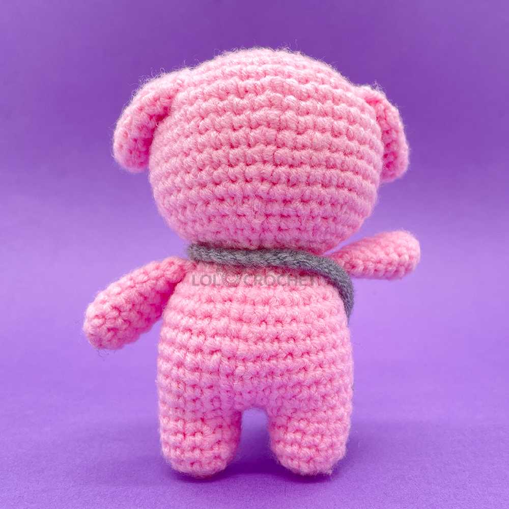 Pink Pig - Crochet Kit - LOLCrochet