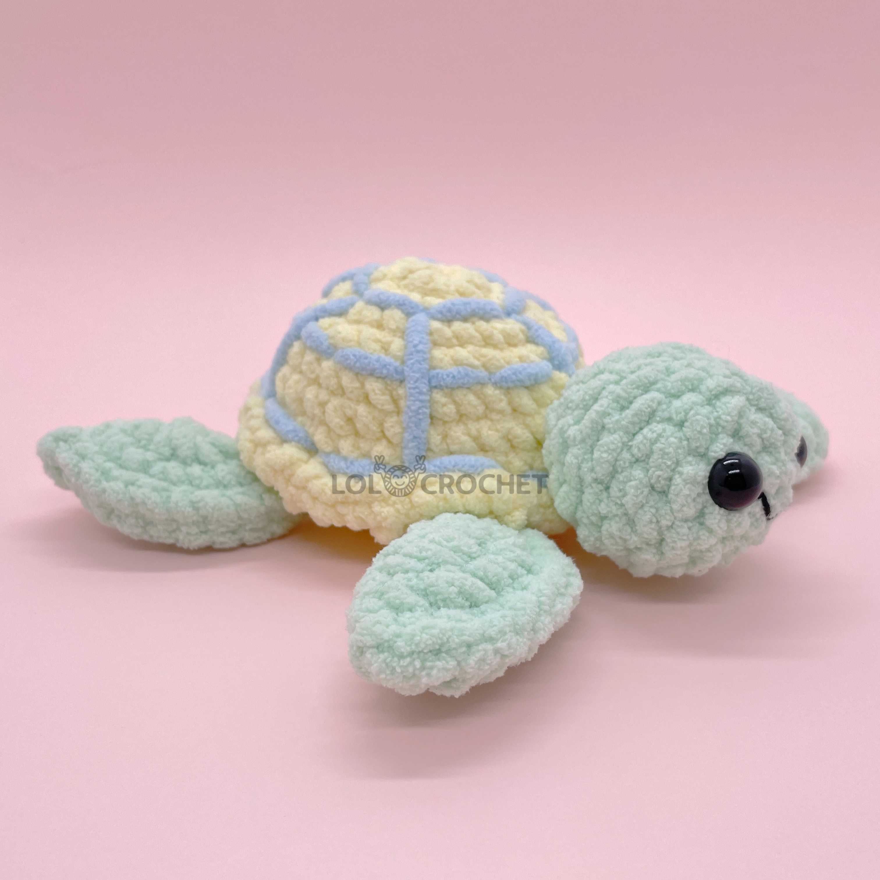 Big Turtle - Crochet Kit - LOLCrochet
