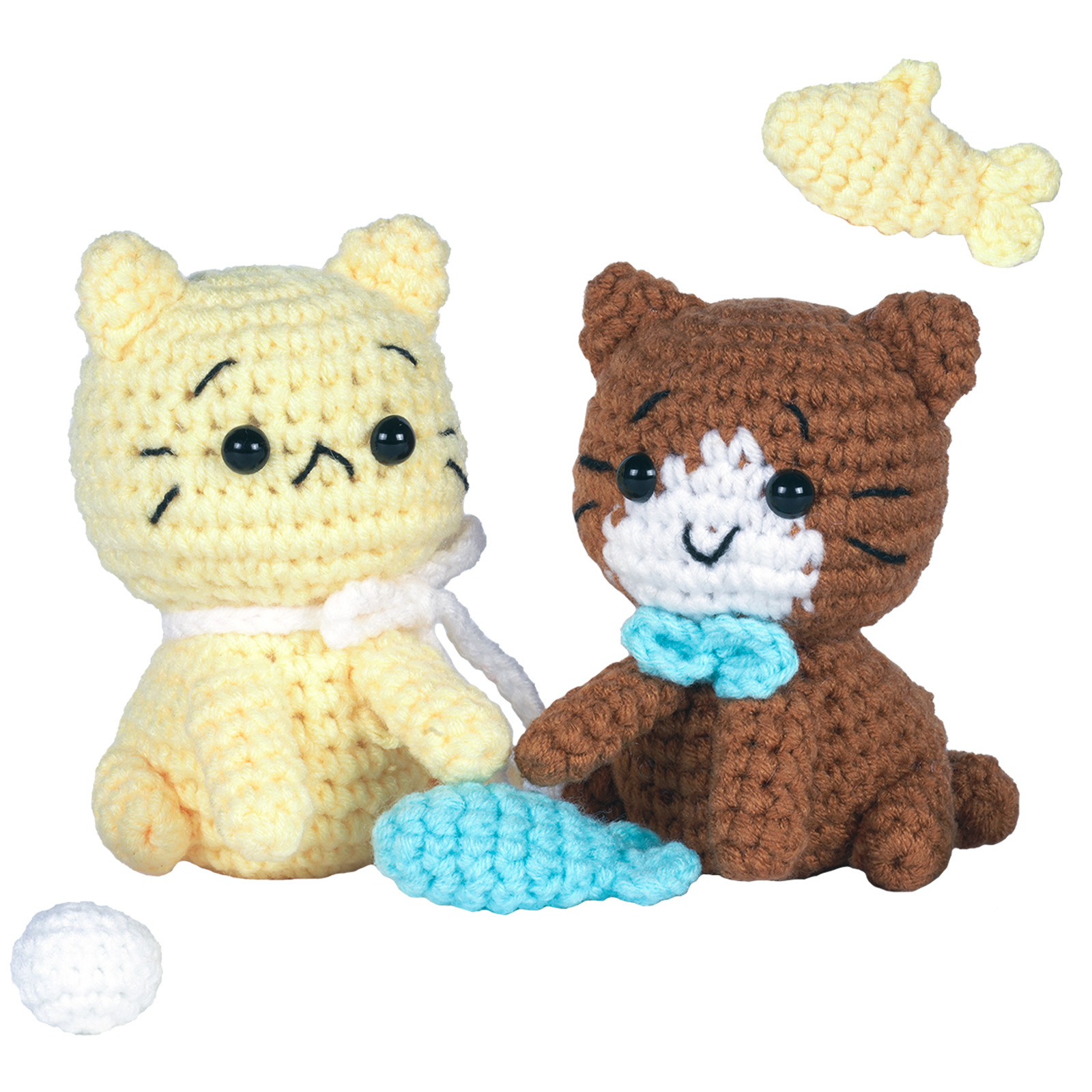 Cat Combo - Crochet Kit - LOLCrochet