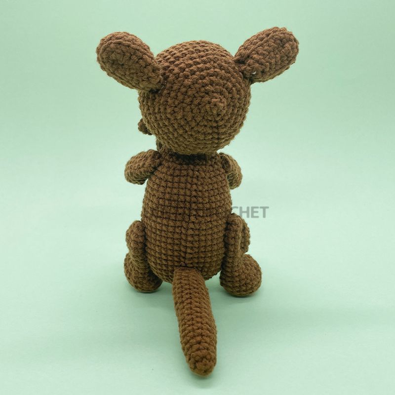 Kangaroo Mom & Baby - Crochet Kit - LOLCrochet