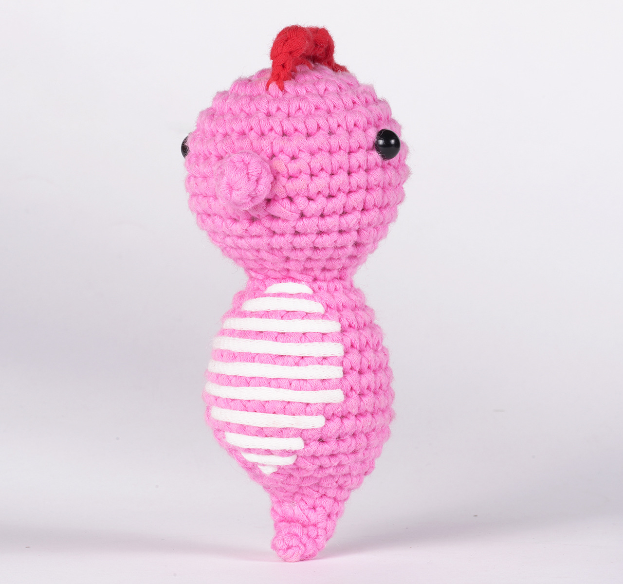 Pink Seahorse - Crochet Kit - LOLCrochet