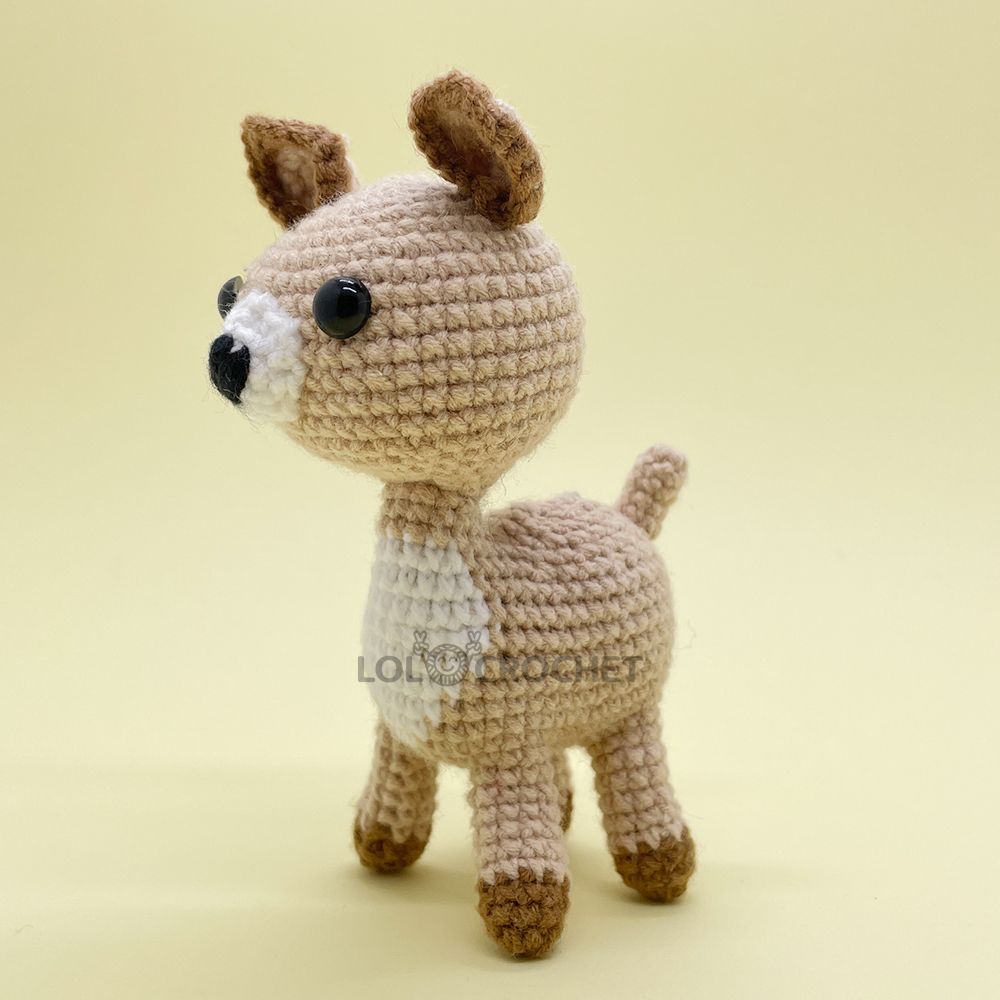 Two Deers - Crochet Kit - LOLCrochet