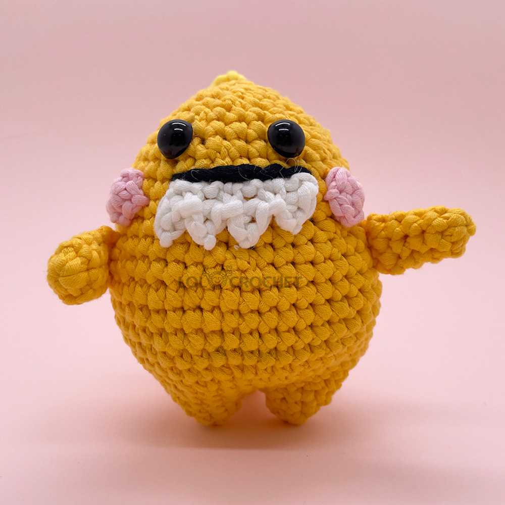 Gluttonous Dino - Crochet Kit - LOLCrochet