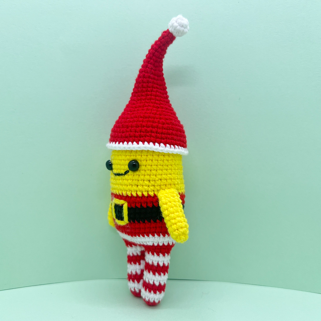 Striped Christmas Dolls - Crochet Kit - LOLCrochet