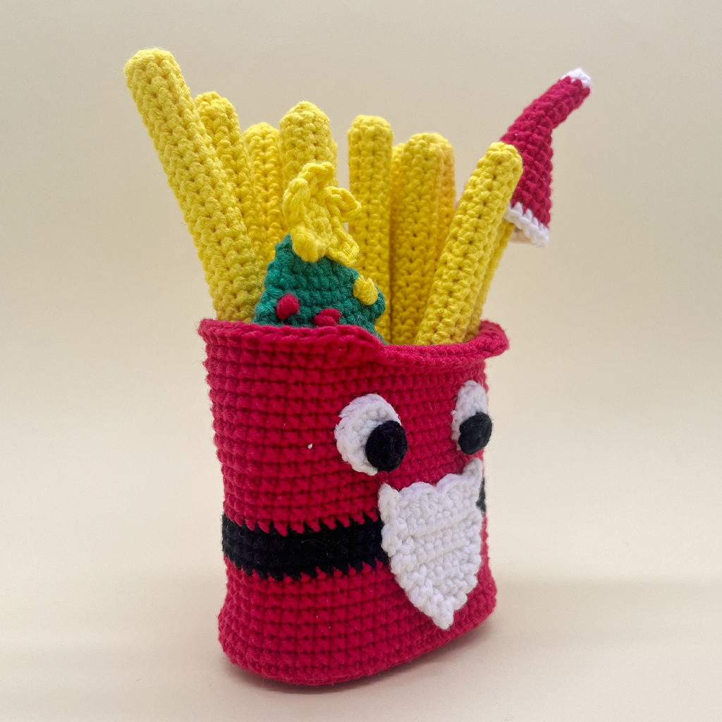Christmas Fries - Crochet Kit - LOLCrochet