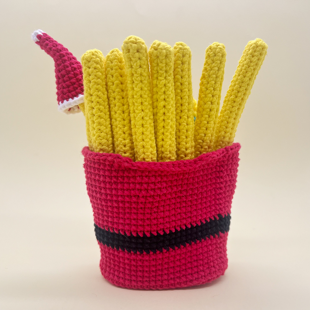 Christmas Fries - Crochet Kit - LOLCrochet