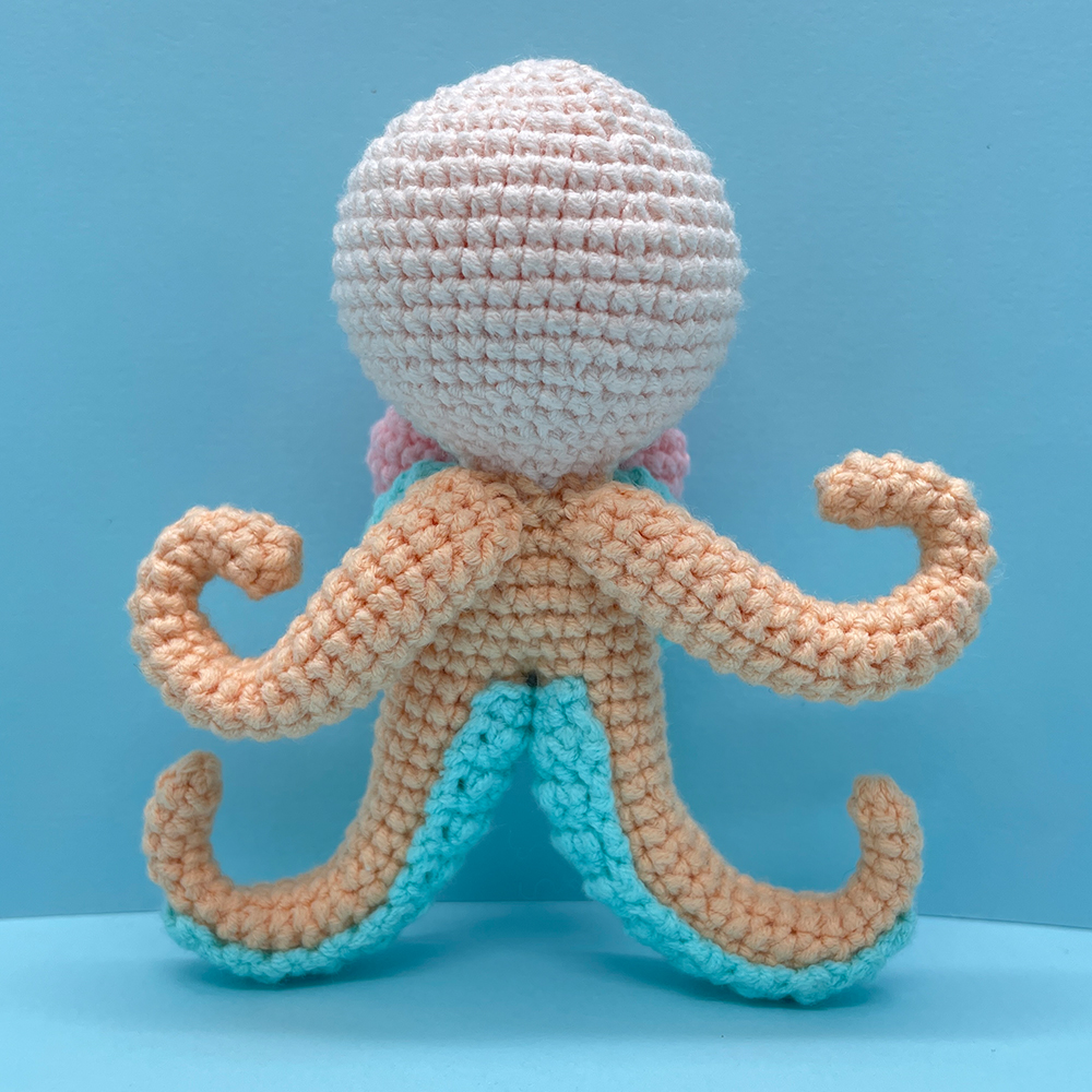 Cute Octopus and Love Ballon - Crochet Kit - LOLCrochet