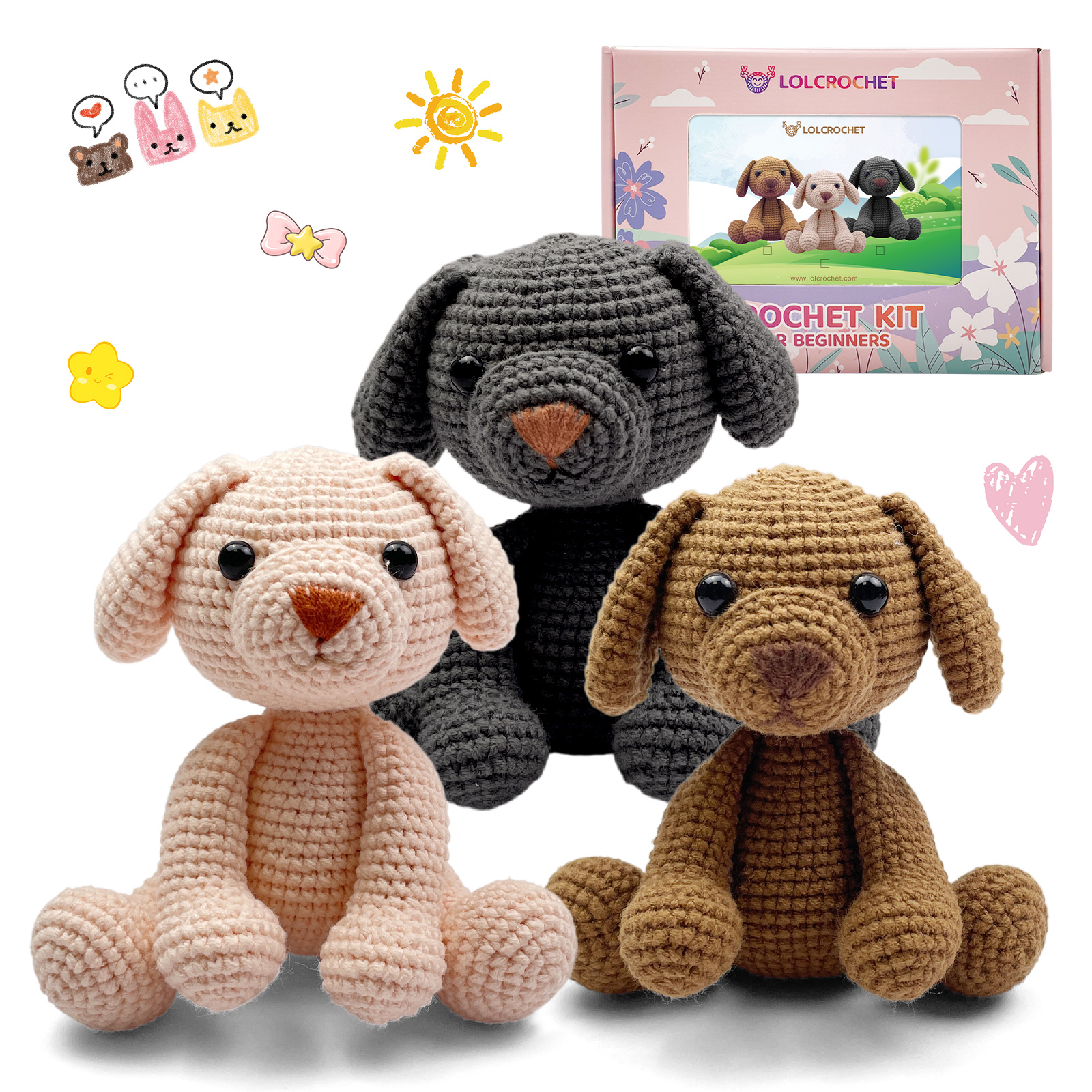 Labrador - Crochet Kit - LOLCrochet