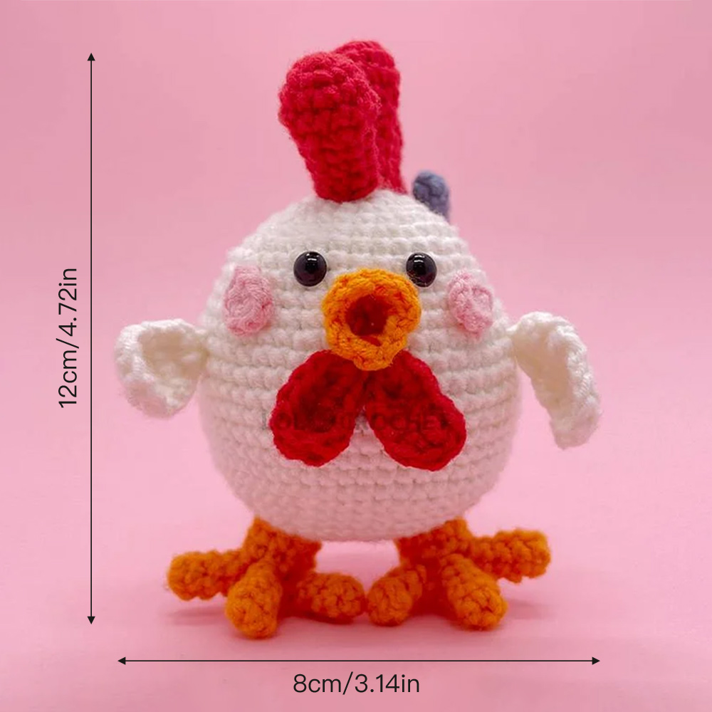 Roaming Rooster - Crochet Kit - LOLCrochet