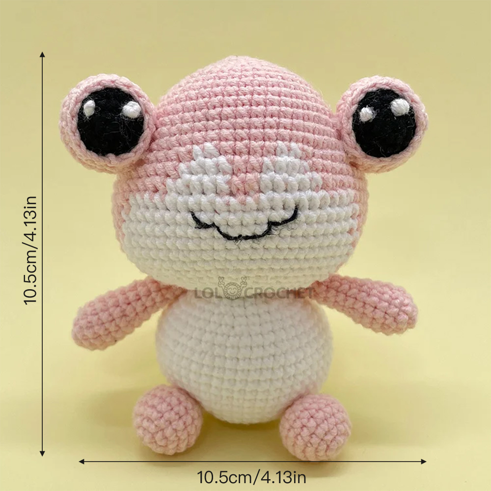 Big Eye Frog - Crochet Kit - LOLCrochet