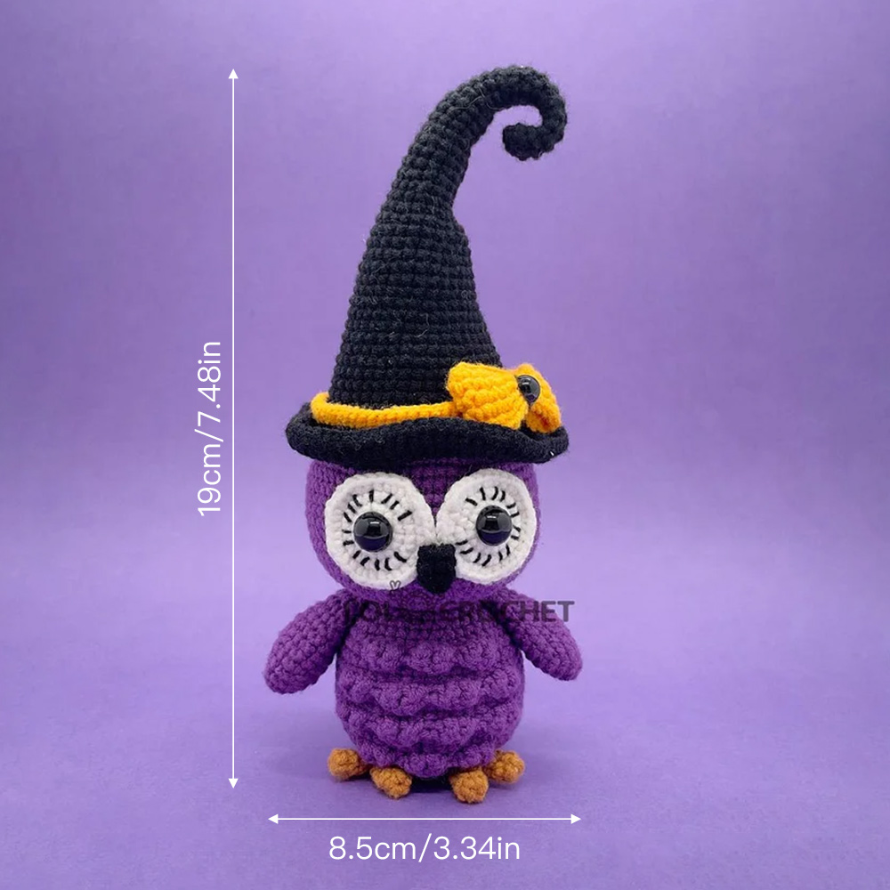 Halloween Owl - Crochet Kit - LOLCrochet