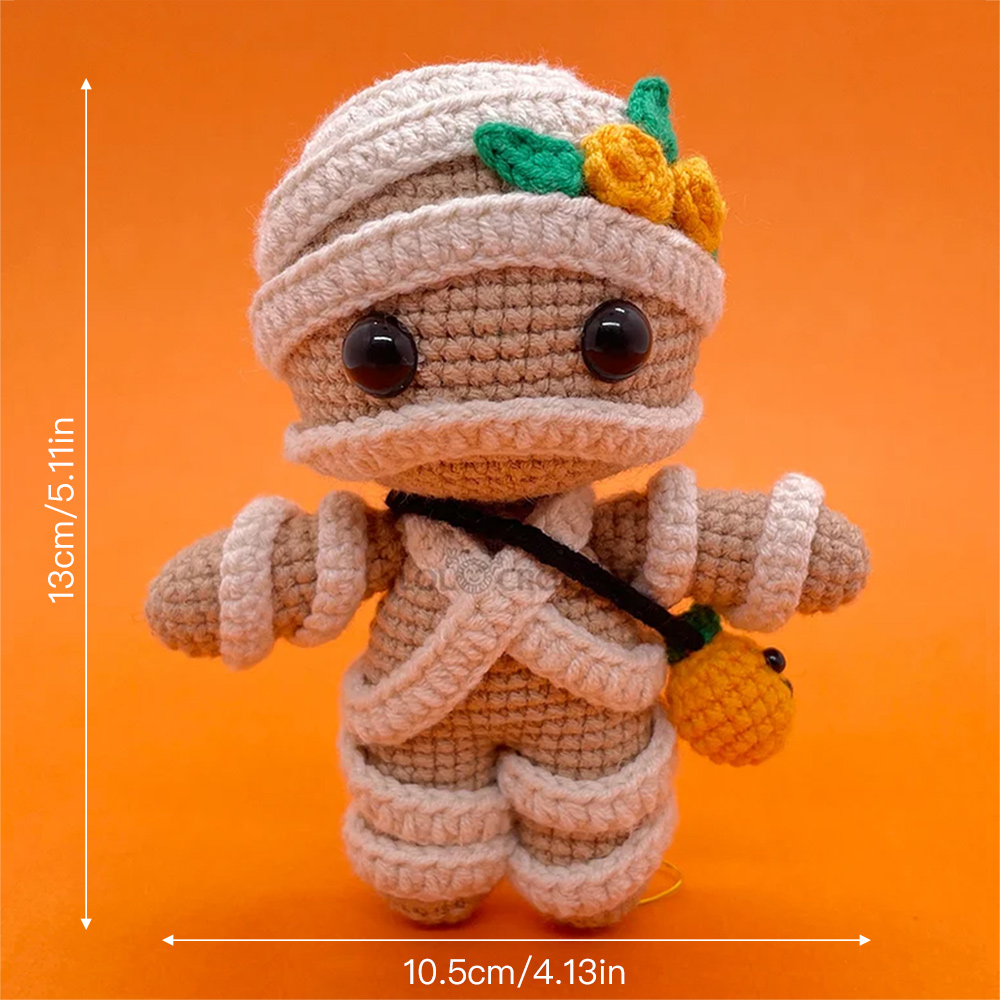 Halloween Mummy  - Crochet Kit - LOLCrochet