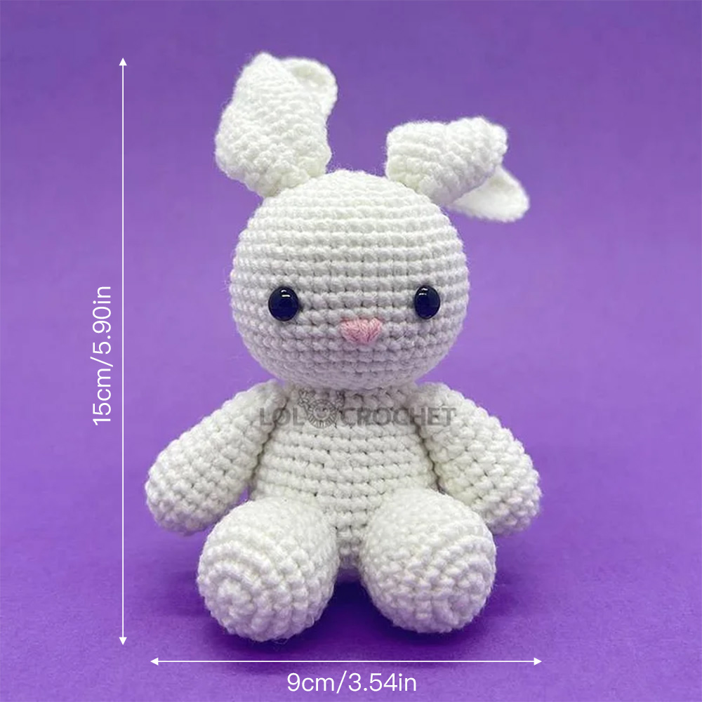 Lovely Rabbit - Crochet Kit - LOLCrochet