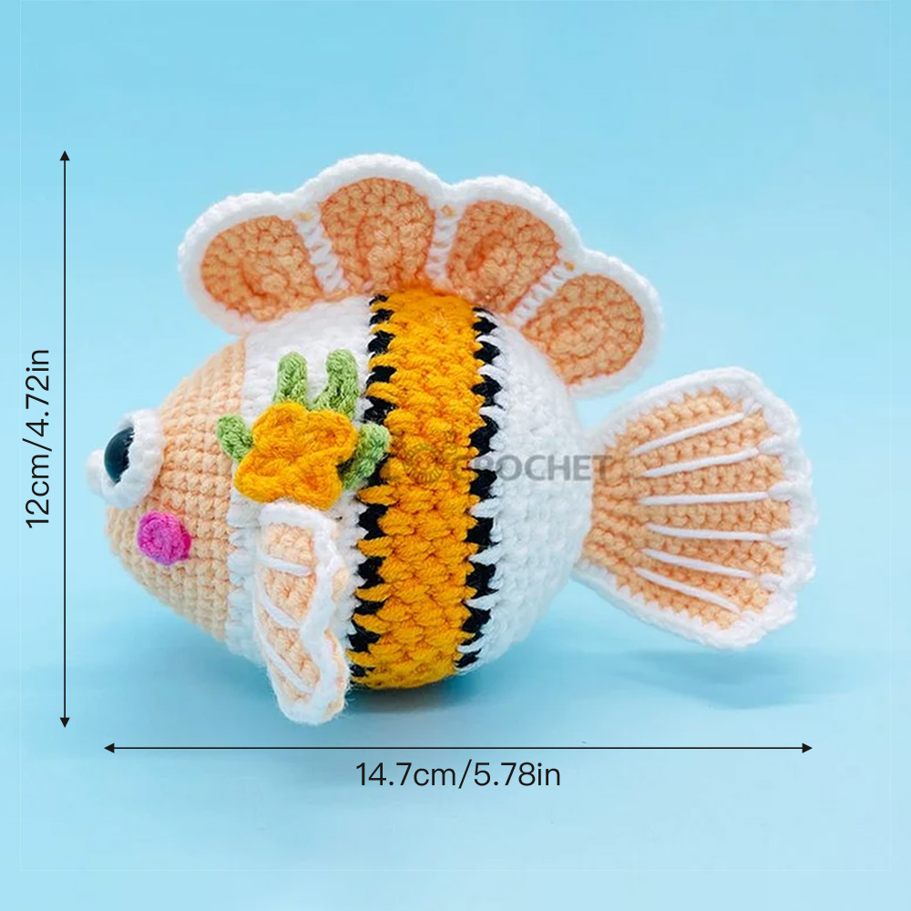 Cute Clownfish - Crochet Kit - LOLCrochet