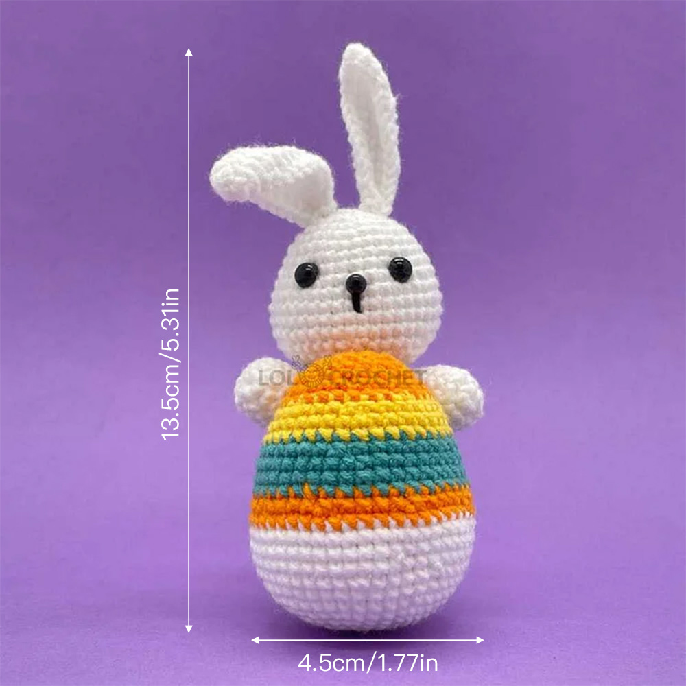 Easter Bunny - Crochet Kit - LOLCrochet