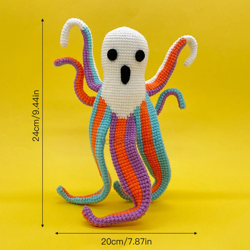 Halloween Ghost  - Crochet Kit - LOLCrochet