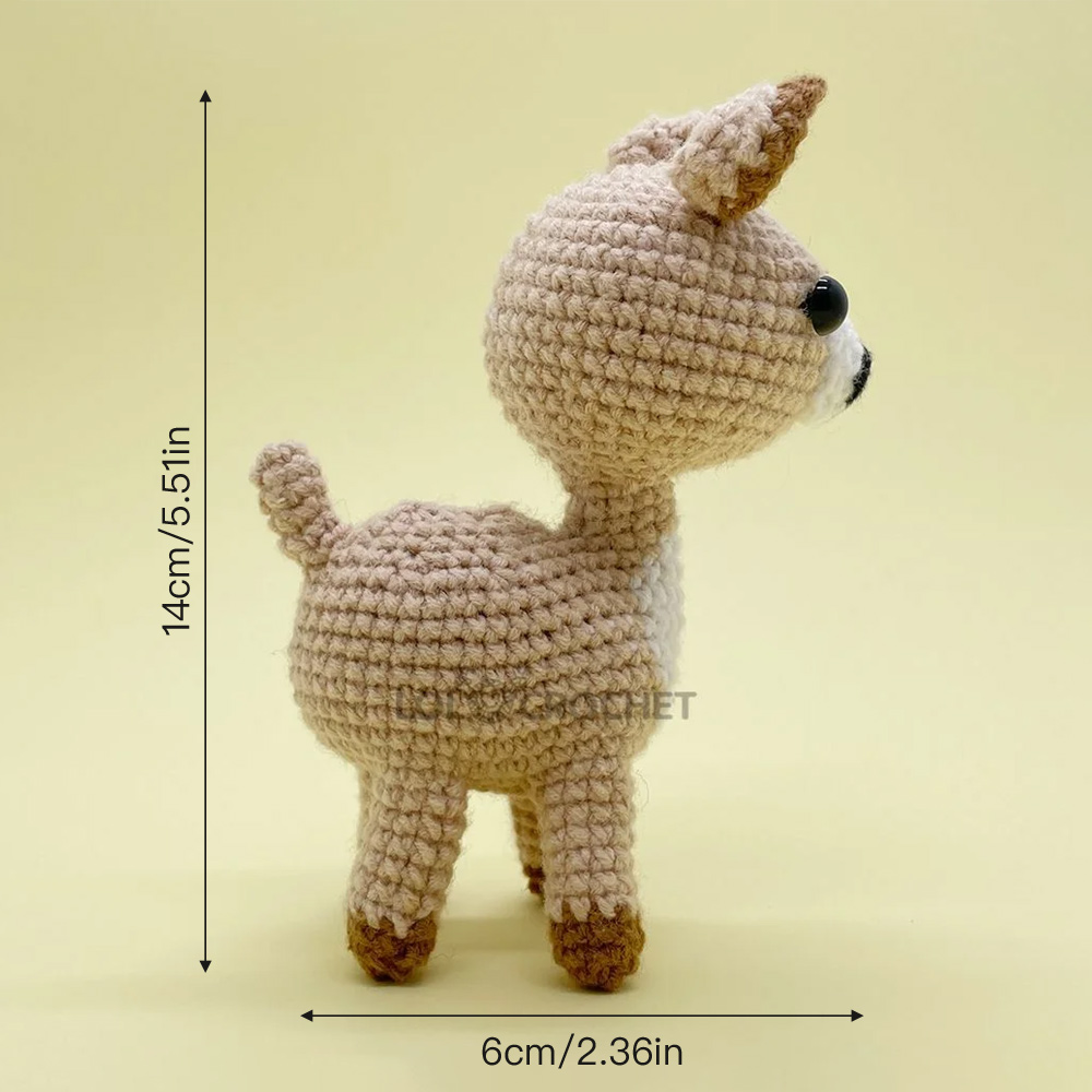 Two Deers - Crochet Kit - LOLCrochet