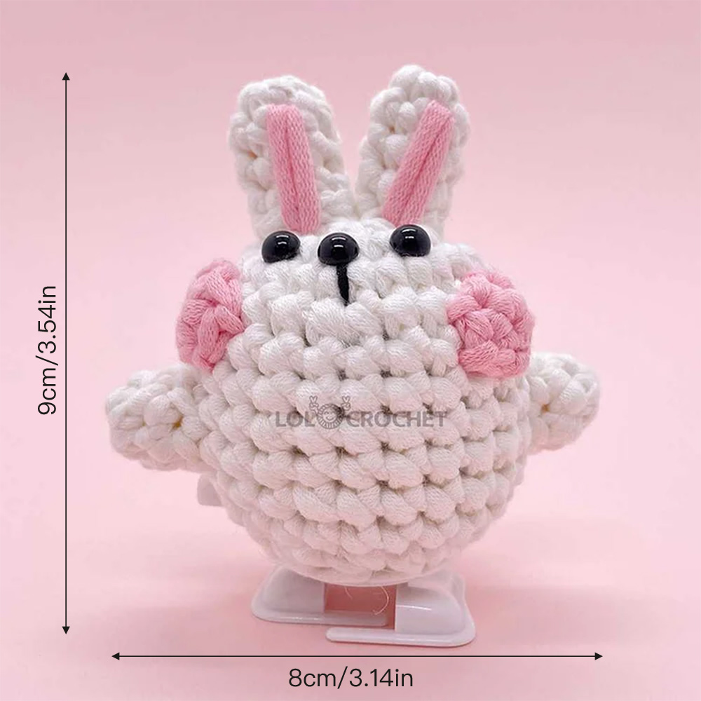 Can Walking Rabbit - Crochet Kit - LOLCrochet