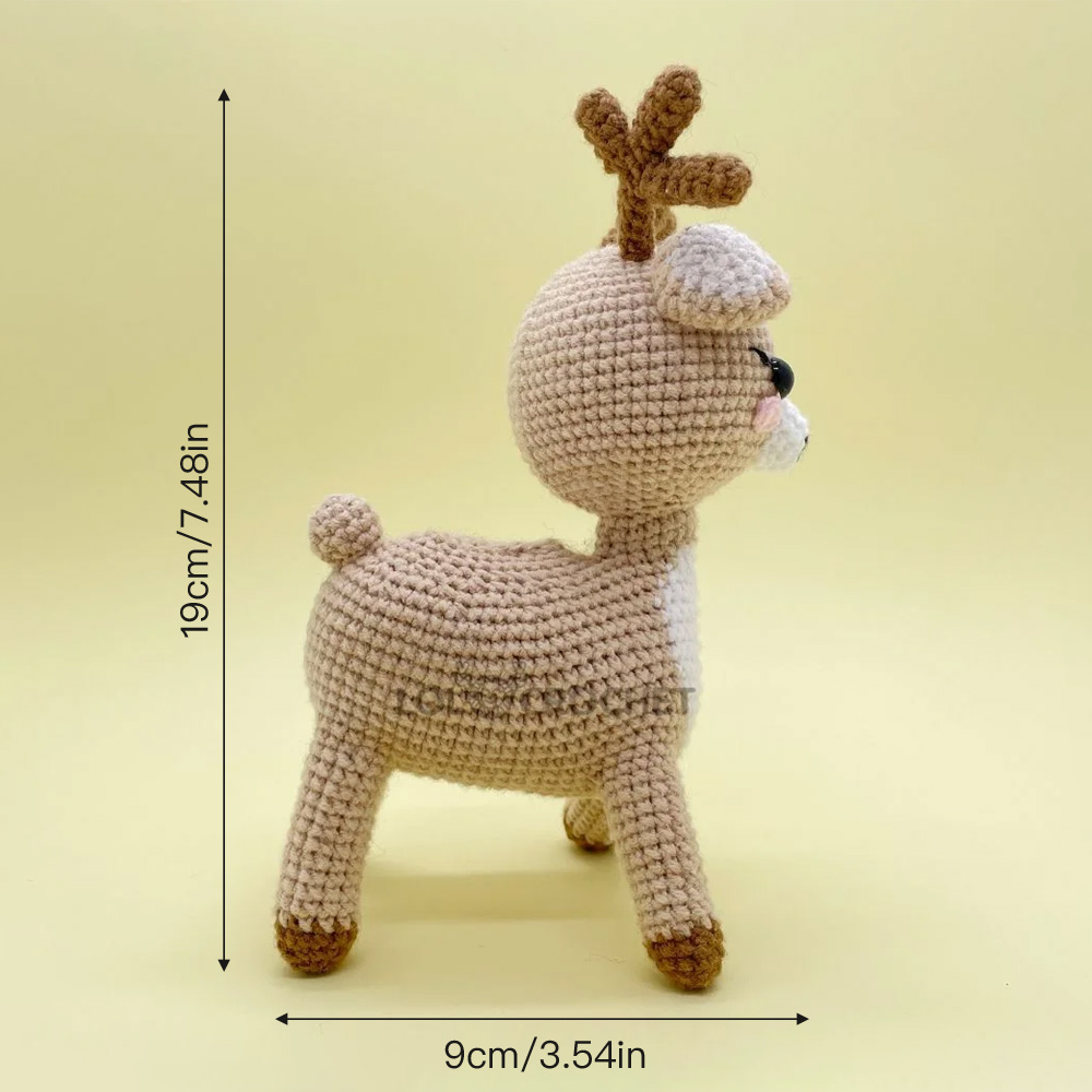 Two Deers - Crochet Kit - LOLCrochet