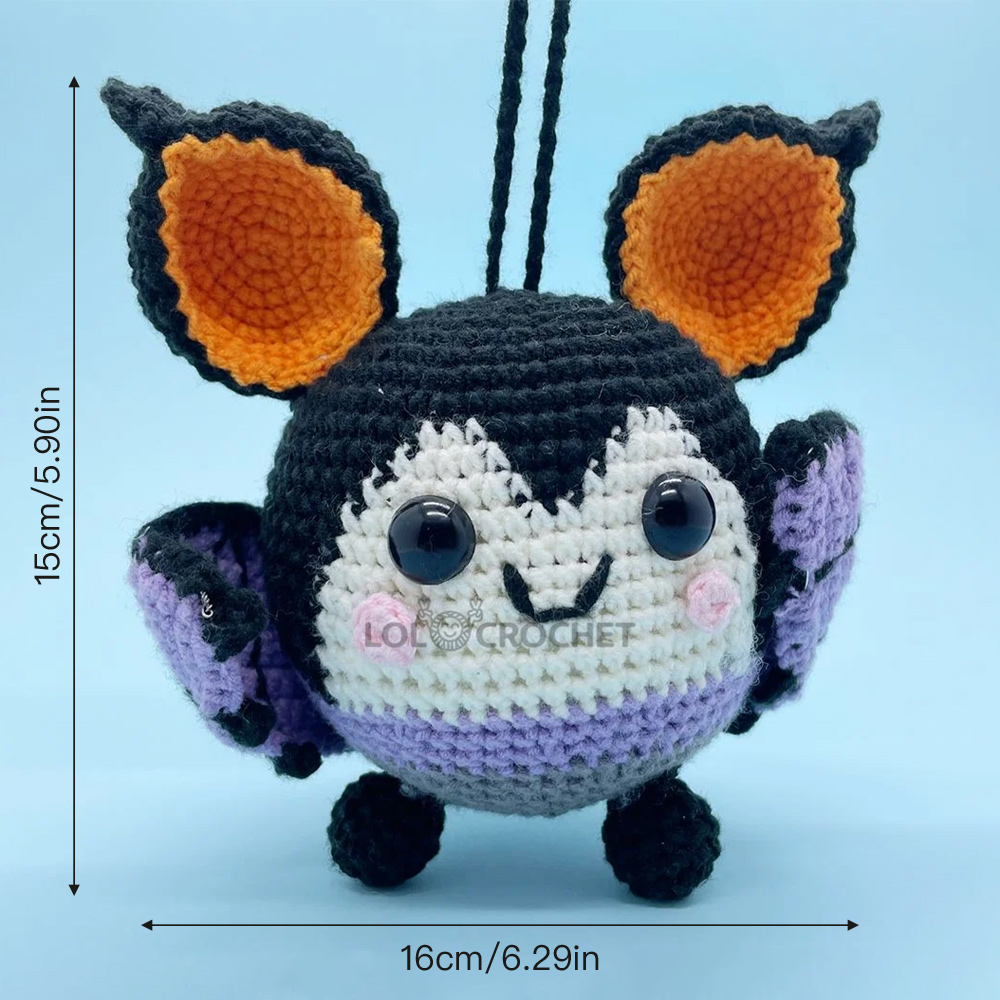 Cute Bat - Crochet Kit - LOLCrochet