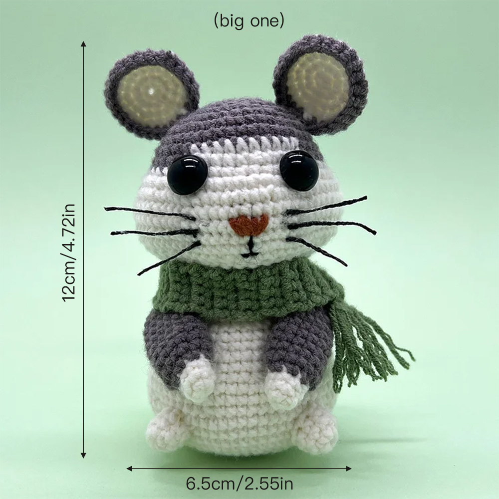 Hamster Homie  - Crochet Kit - LOLCrochet