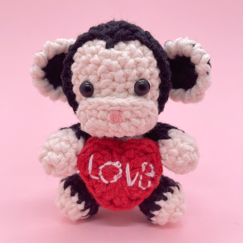 LOVE Monkey - Crochet Kit - LOLCrochet
