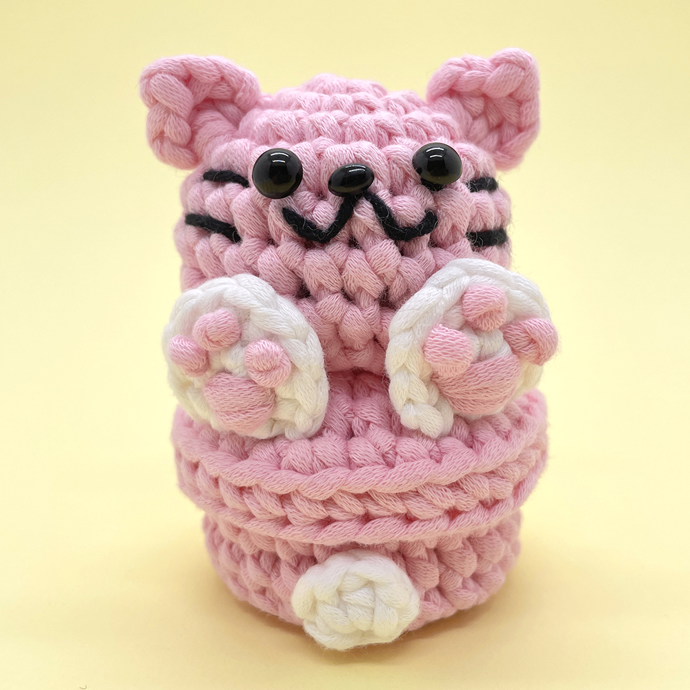 Cat Small Organizer - Crochet Kit - LOLCrochet