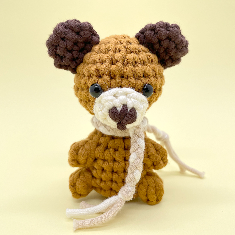 Dog with a scarf - Crochet Kit - LOLCrochet